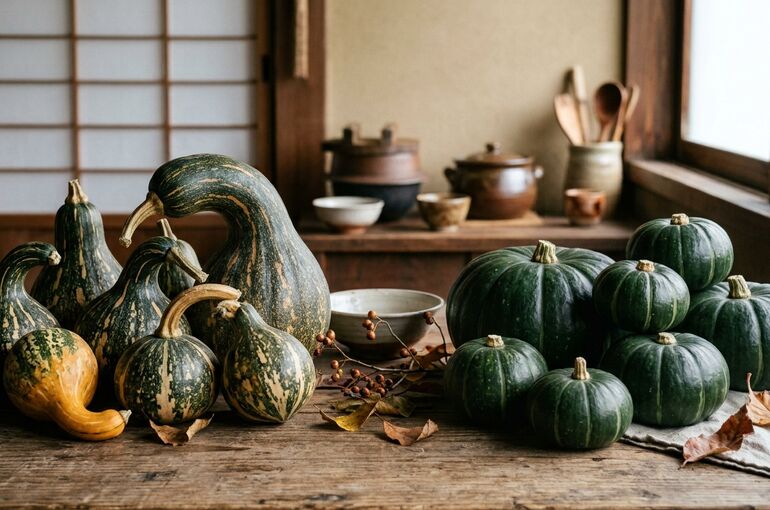    【11月サイドメニュー】かぼちゃポタージュの秘密と、アトリエ裏で挑戦中の「つる首かぼちゃ」栽培日記   